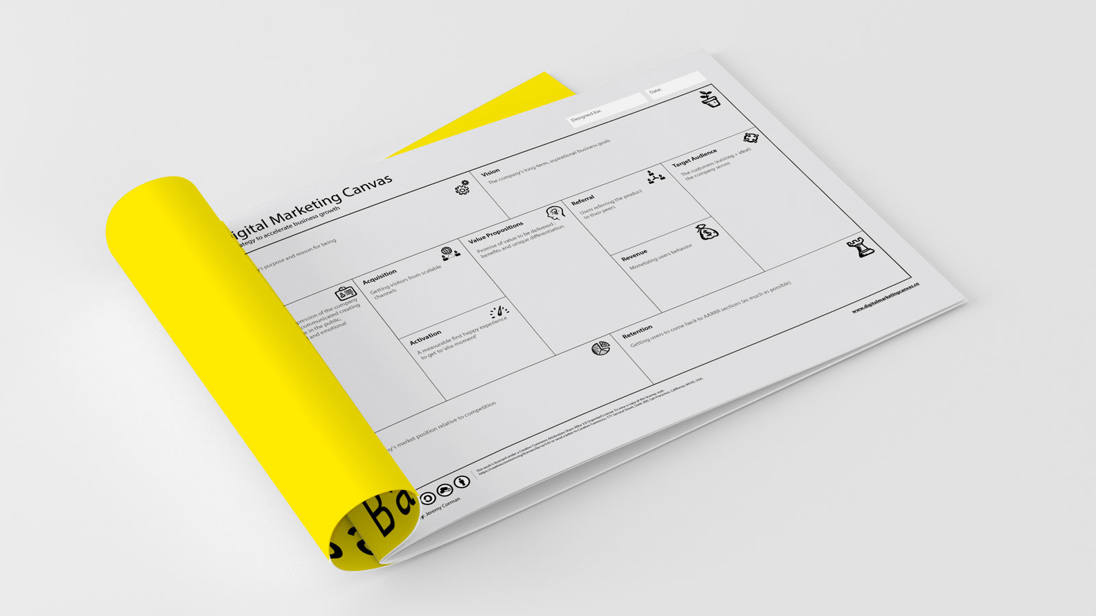 marketing canvas template